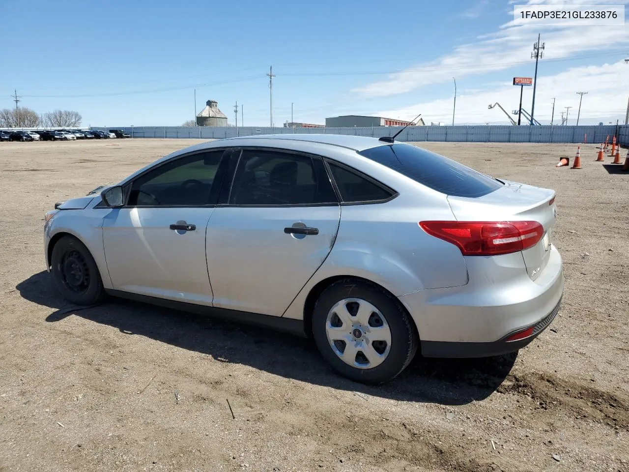 2016 Ford Focus S VIN: 1FADP3E21GL233876 Lot: 51671724