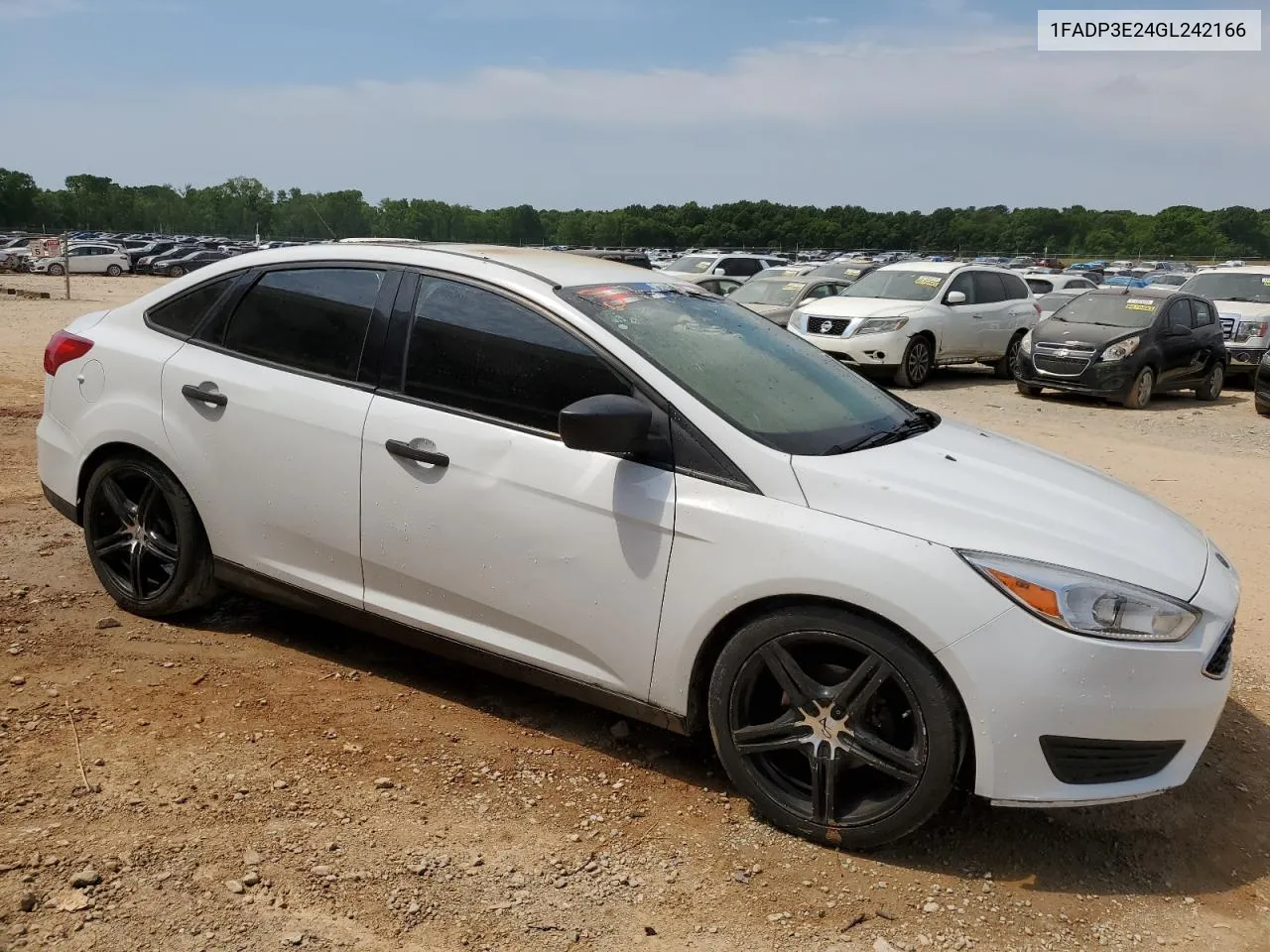 2016 Ford Focus S VIN: 1FADP3E24GL242166 Lot: 52458874