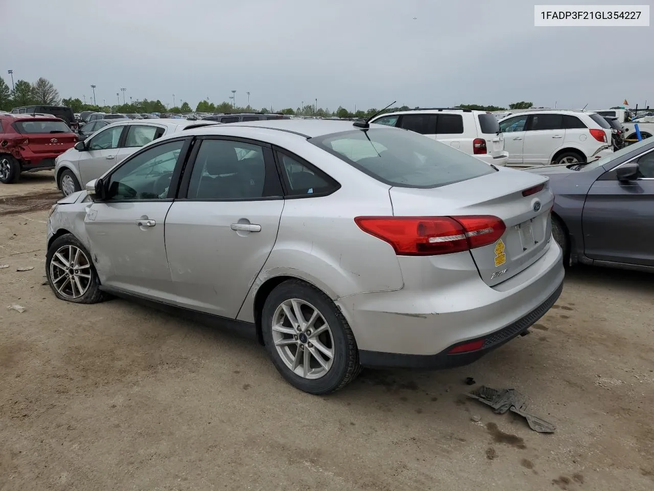 2016 Ford Focus Se VIN: 1FADP3F21GL354227 Lot: 52553064