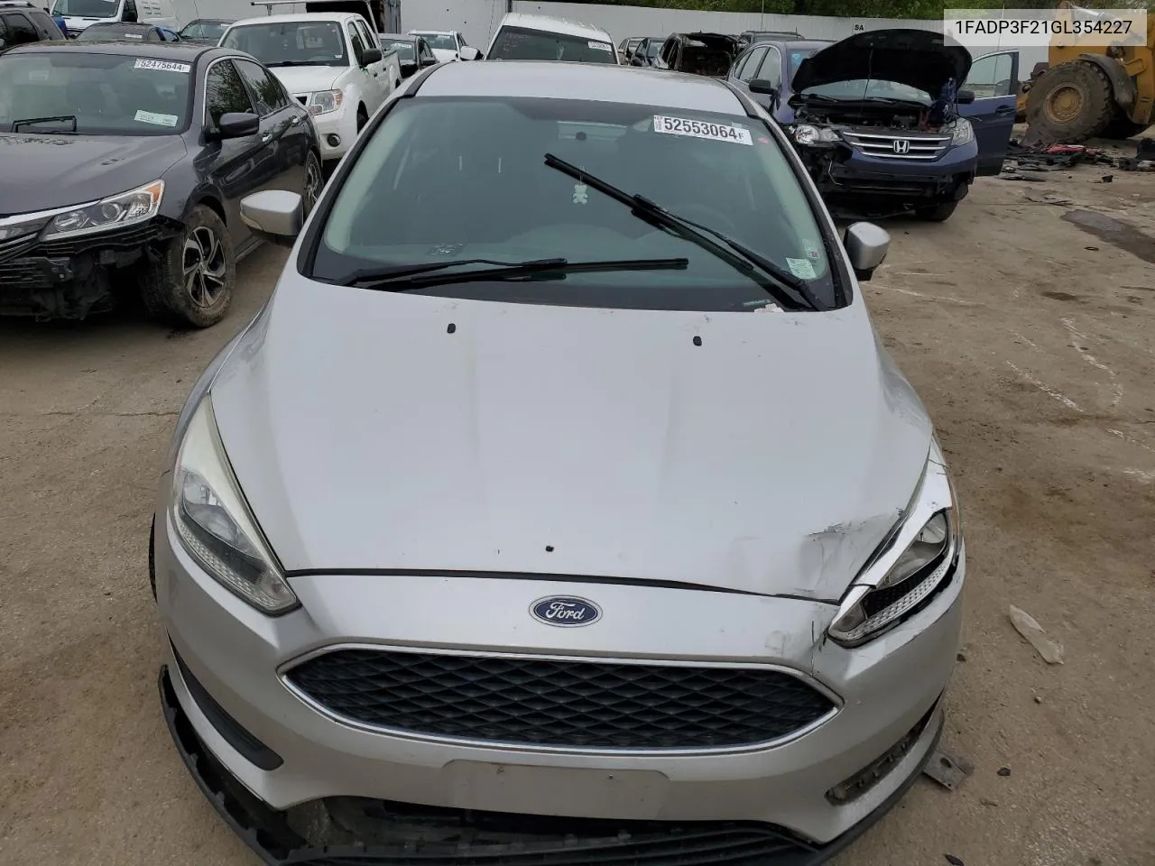 1FADP3F21GL354227 2016 Ford Focus Se