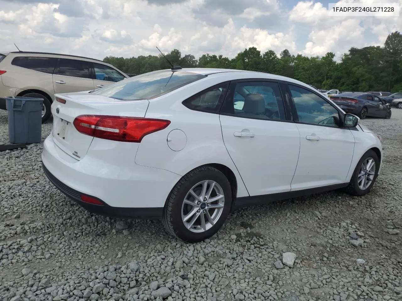 2016 Ford Focus Se VIN: 1FADP3F24GL271228 Lot: 53392624