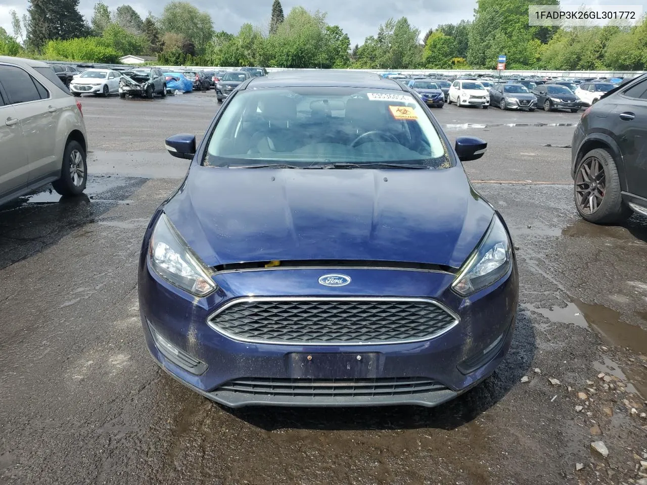 1FADP3K26GL301772 2016 Ford Focus Se