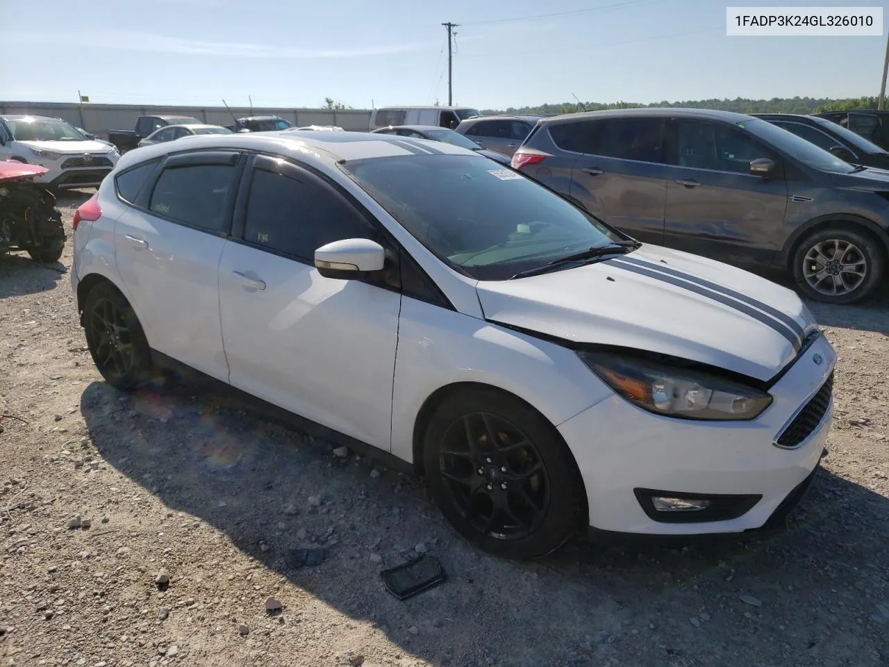 2016 Ford Focus Se VIN: 1FADP3K24GL326010 Lot: 55251524