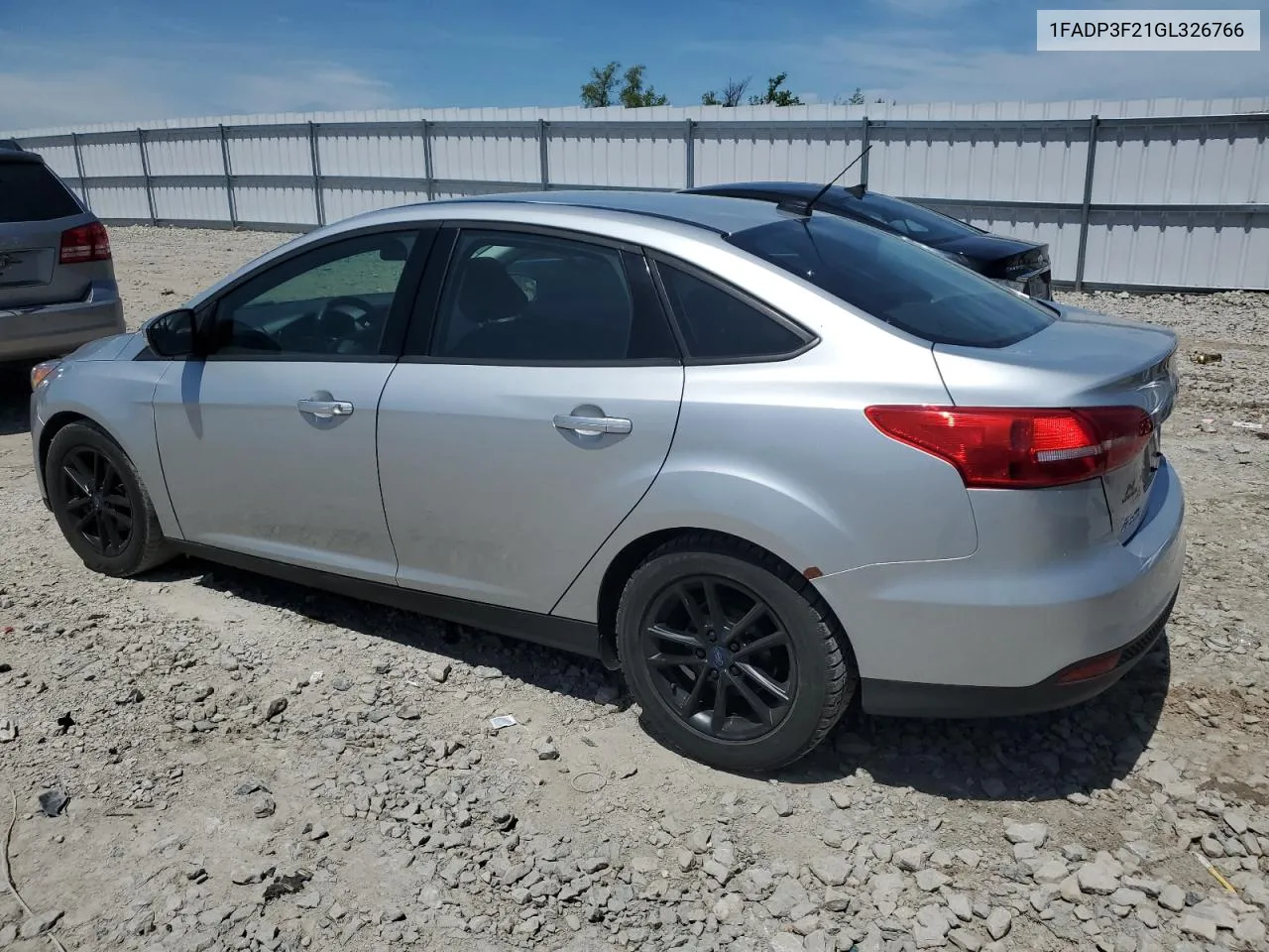 2016 Ford Focus Se VIN: 1FADP3F21GL326766 Lot: 56250724