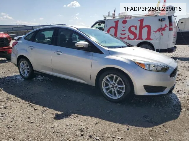 1FADP3F25GL239016 2016 Ford Focus Se