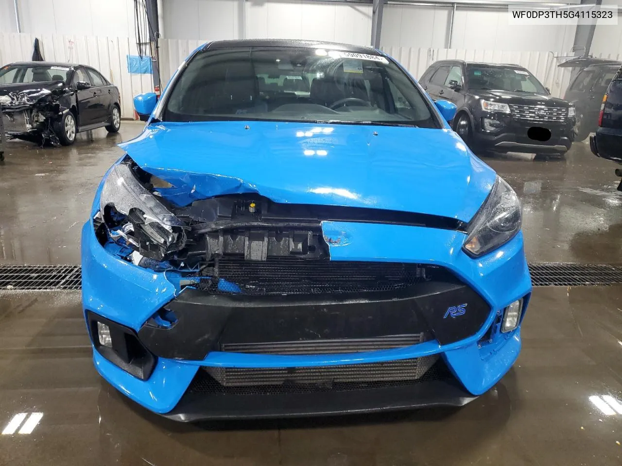 2016 Ford Focus Rs VIN: WF0DP3TH5G4115323 Lot: 59091884