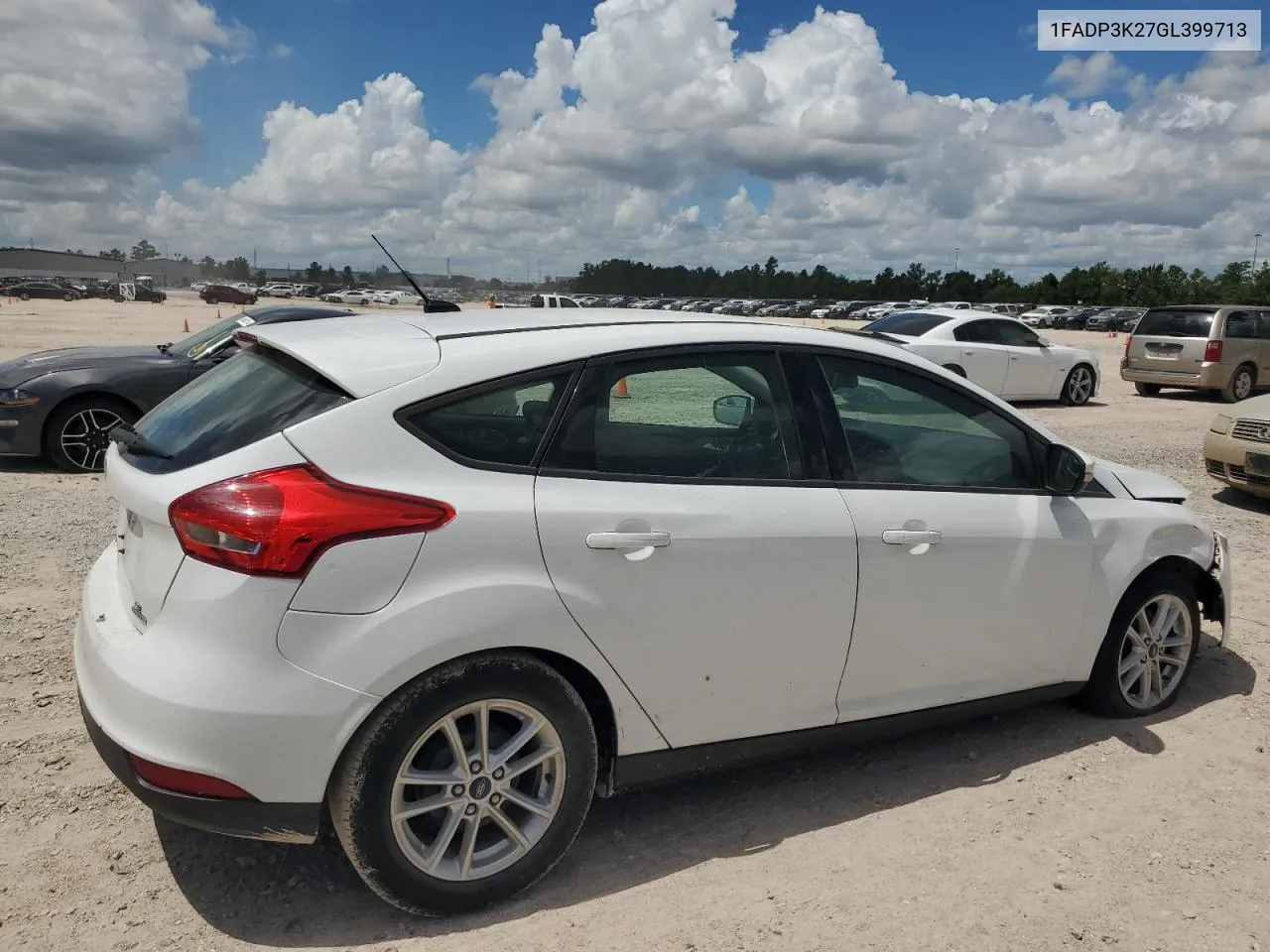 2016 Ford Focus Se VIN: 1FADP3K27GL399713 Lot: 60031484