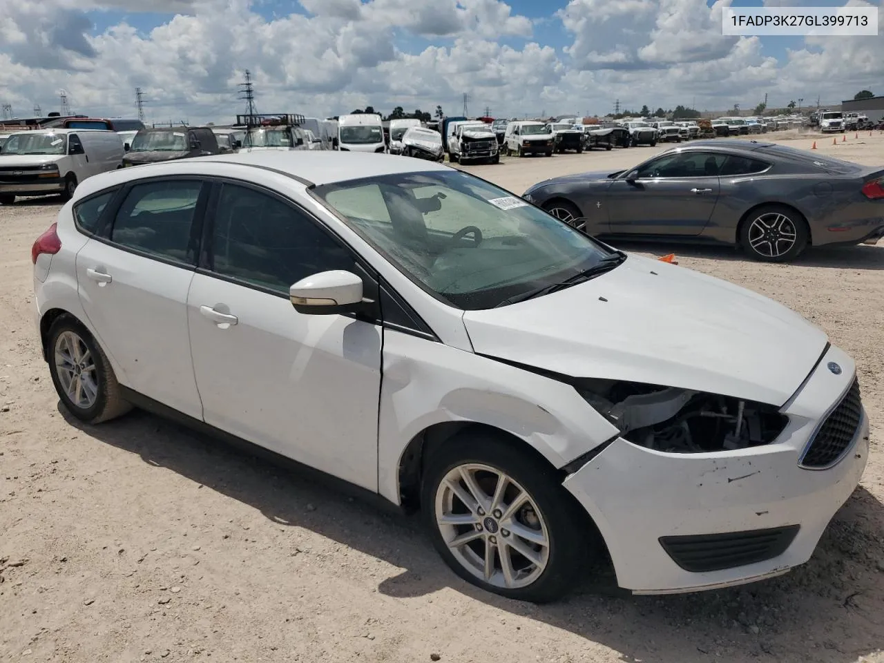 2016 Ford Focus Se VIN: 1FADP3K27GL399713 Lot: 60031484