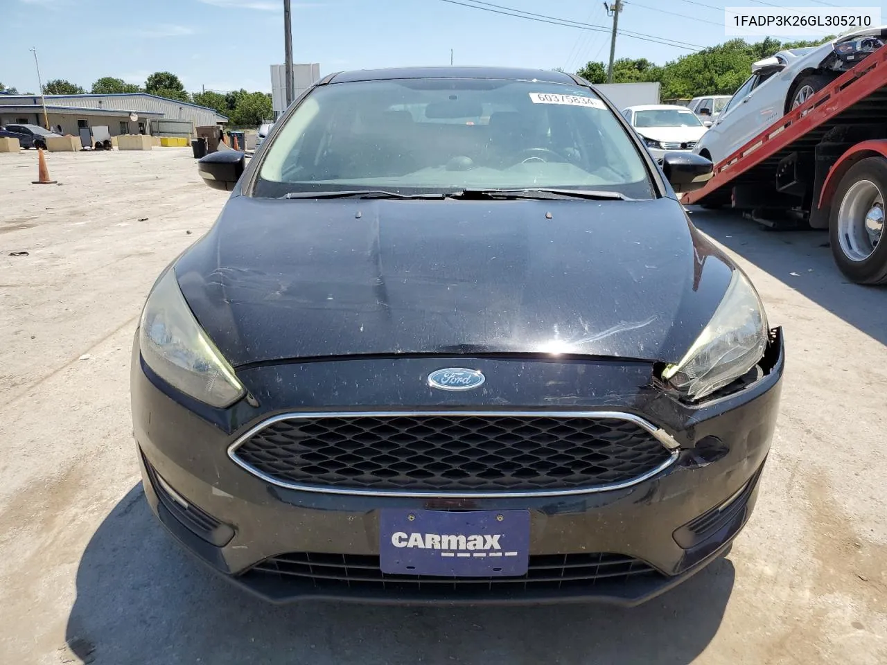 2016 Ford Focus Se VIN: 1FADP3K26GL305210 Lot: 60375834