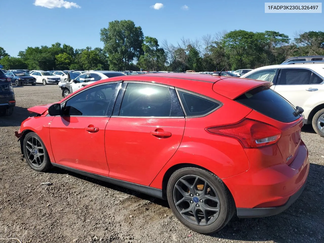 1FADP3K23GL326497 2016 Ford Focus Se