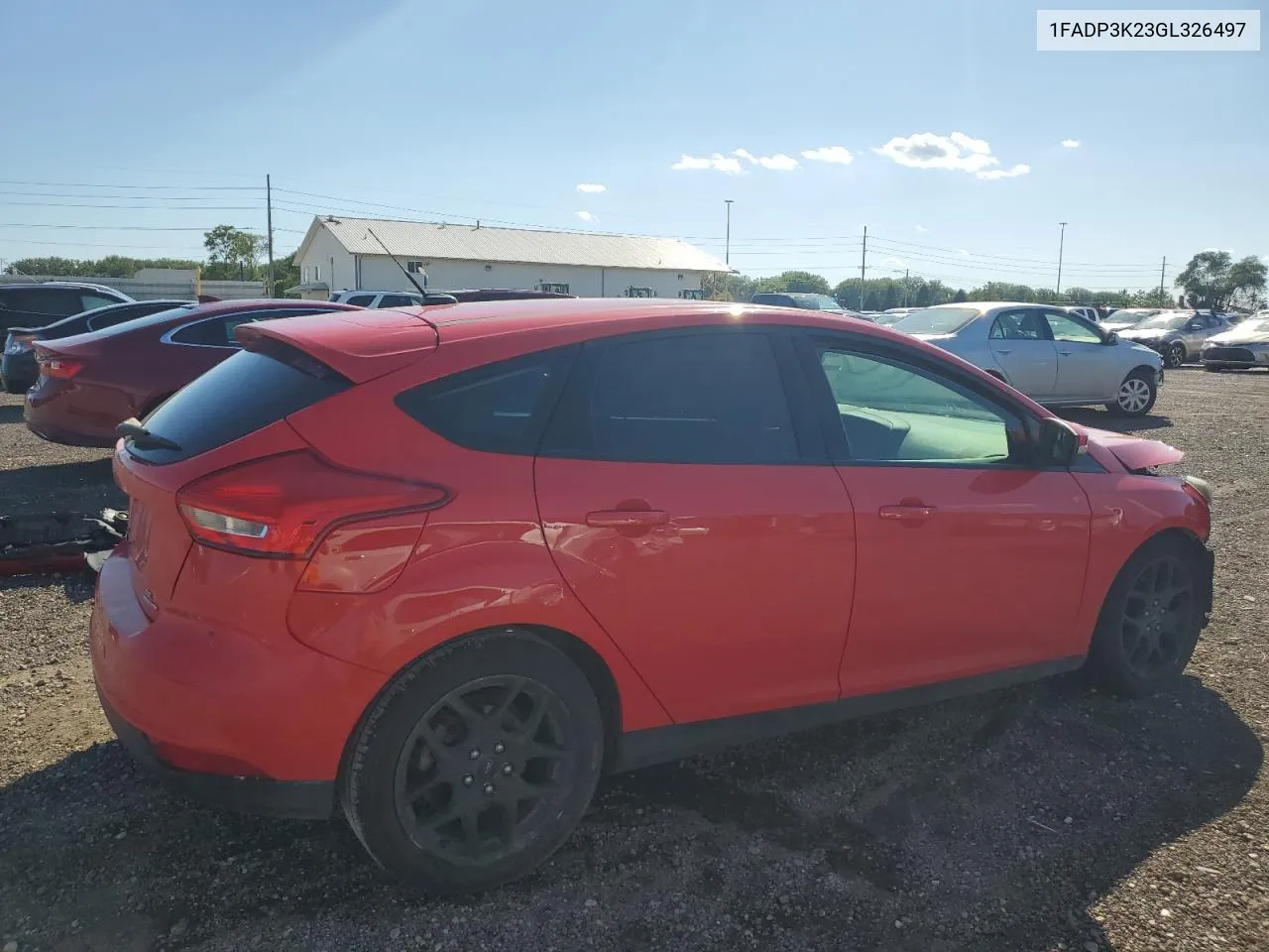 1FADP3K23GL326497 2016 Ford Focus Se