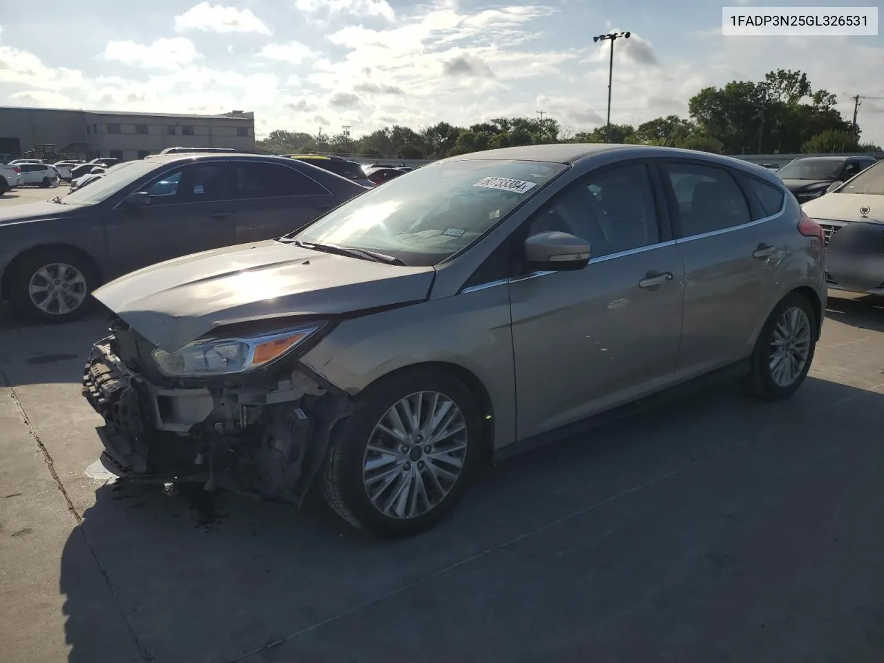 1FADP3N25GL326531 2016 Ford Focus Titanium