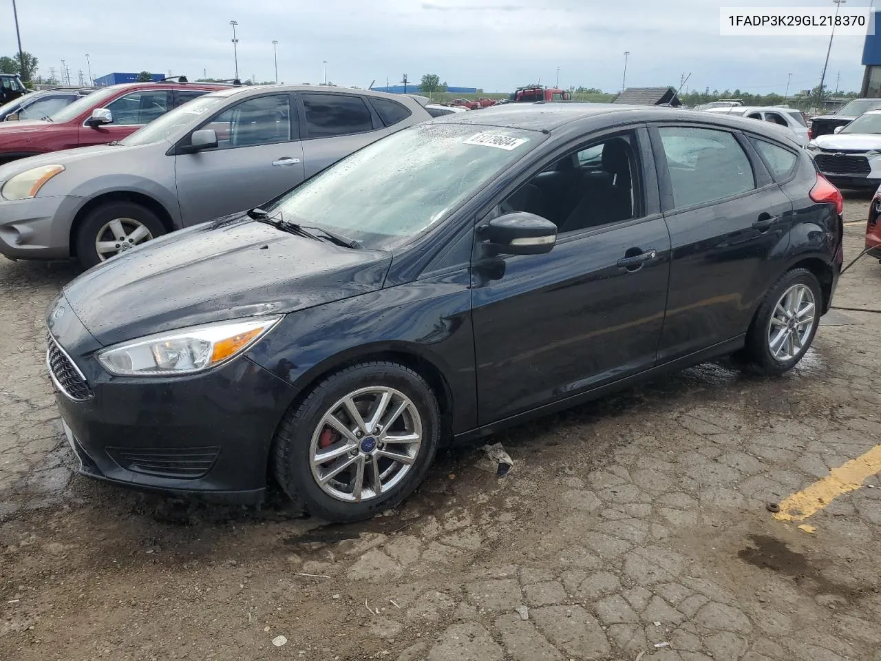 2016 Ford Focus Se VIN: 1FADP3K29GL218370 Lot: 61279604