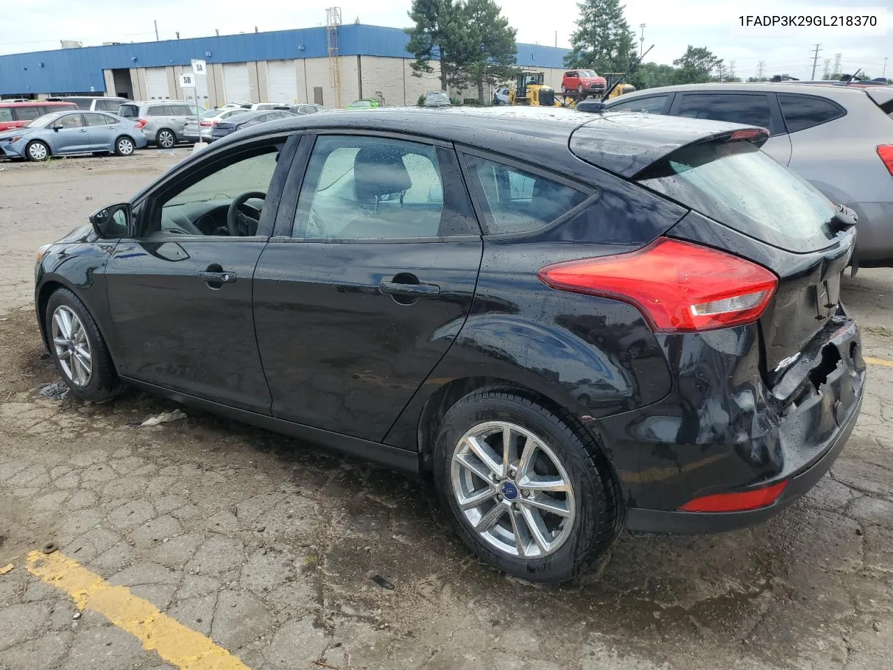 2016 Ford Focus Se VIN: 1FADP3K29GL218370 Lot: 61279604