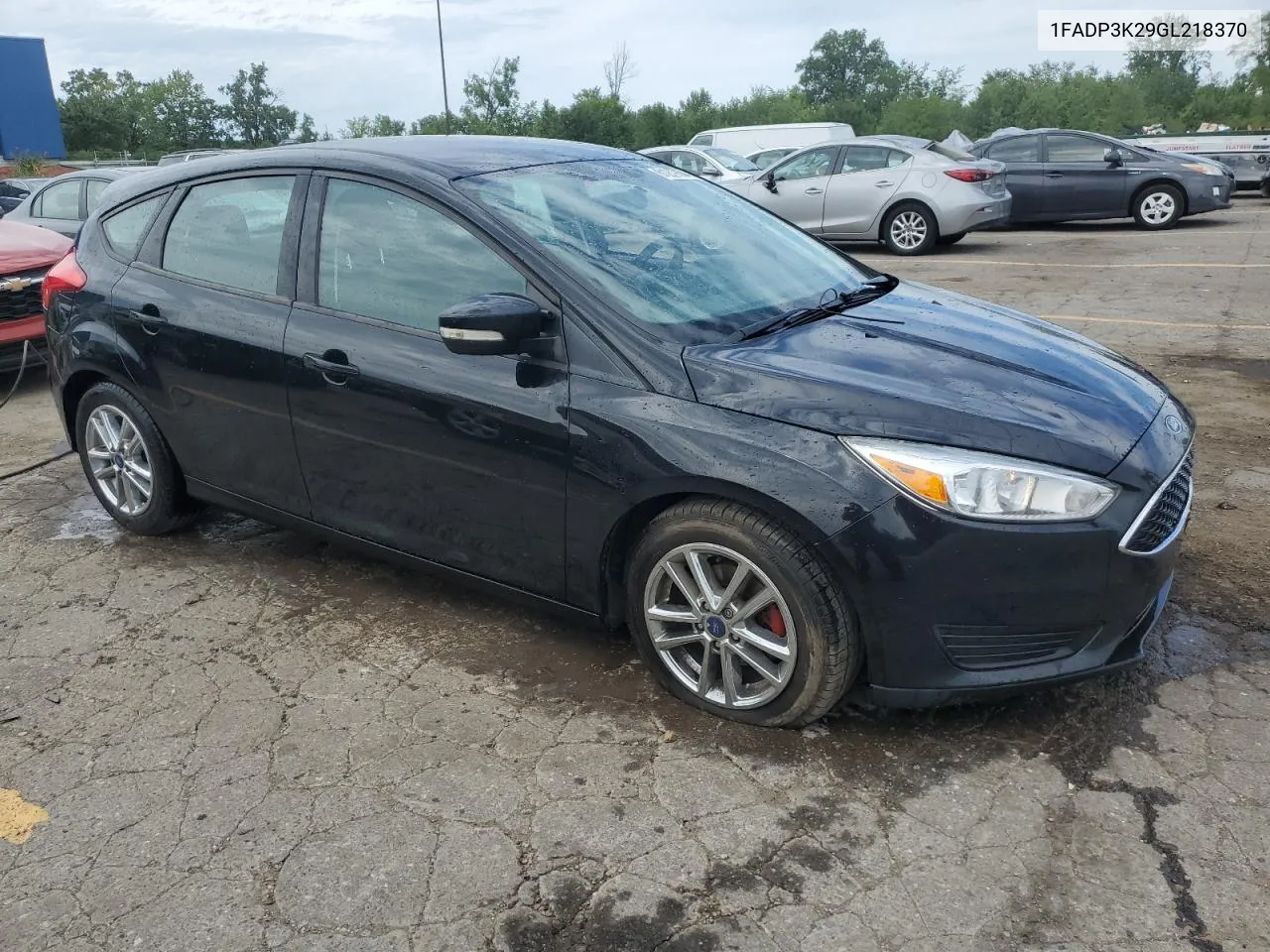 2016 Ford Focus Se VIN: 1FADP3K29GL218370 Lot: 61279604