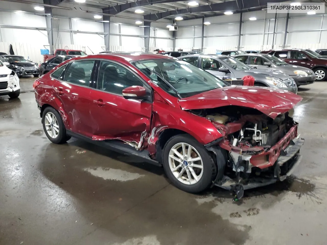 1FADP3F25GL310361 2016 Ford Focus Se