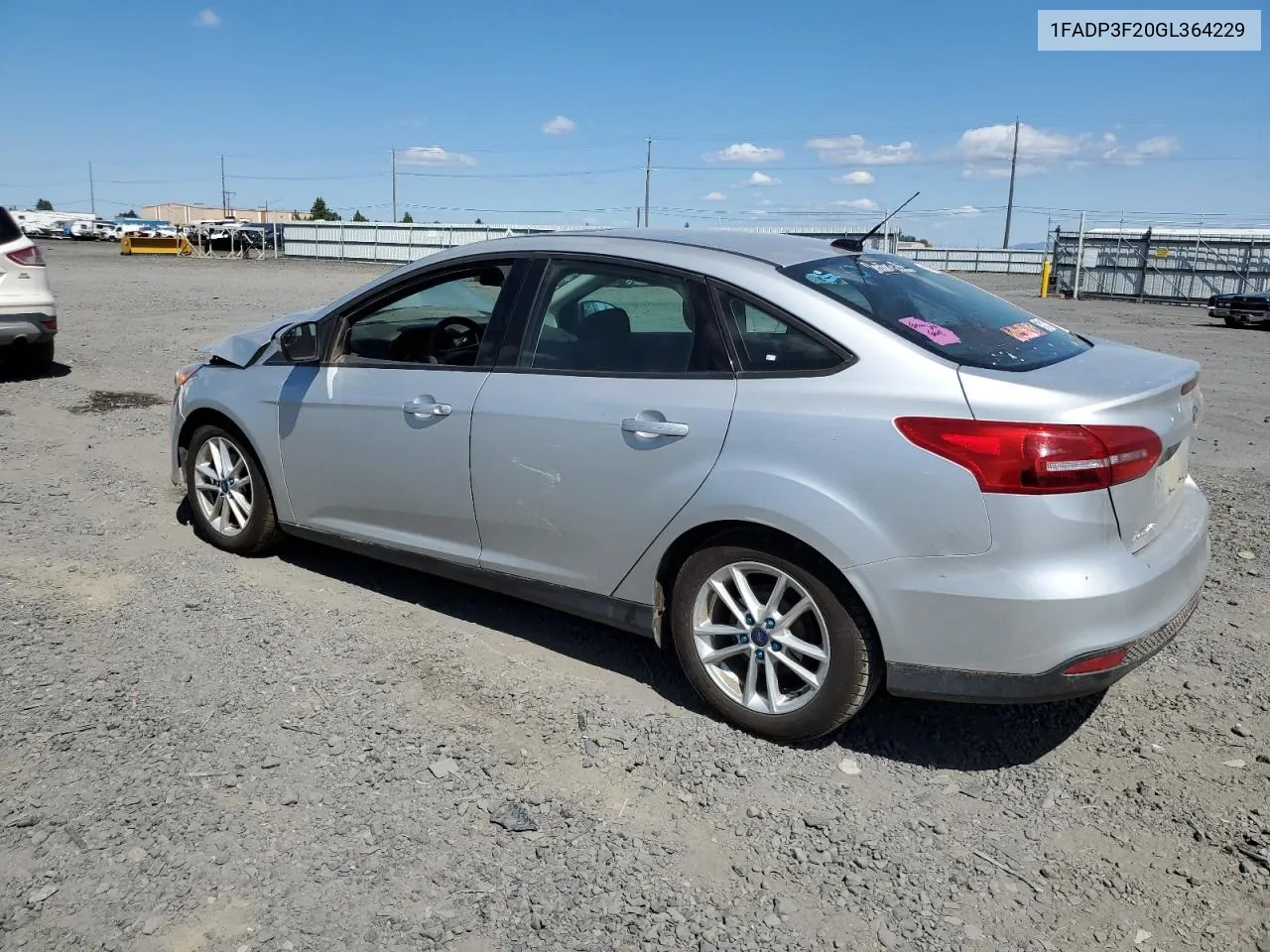 1FADP3F20GL364229 2016 Ford Focus Se