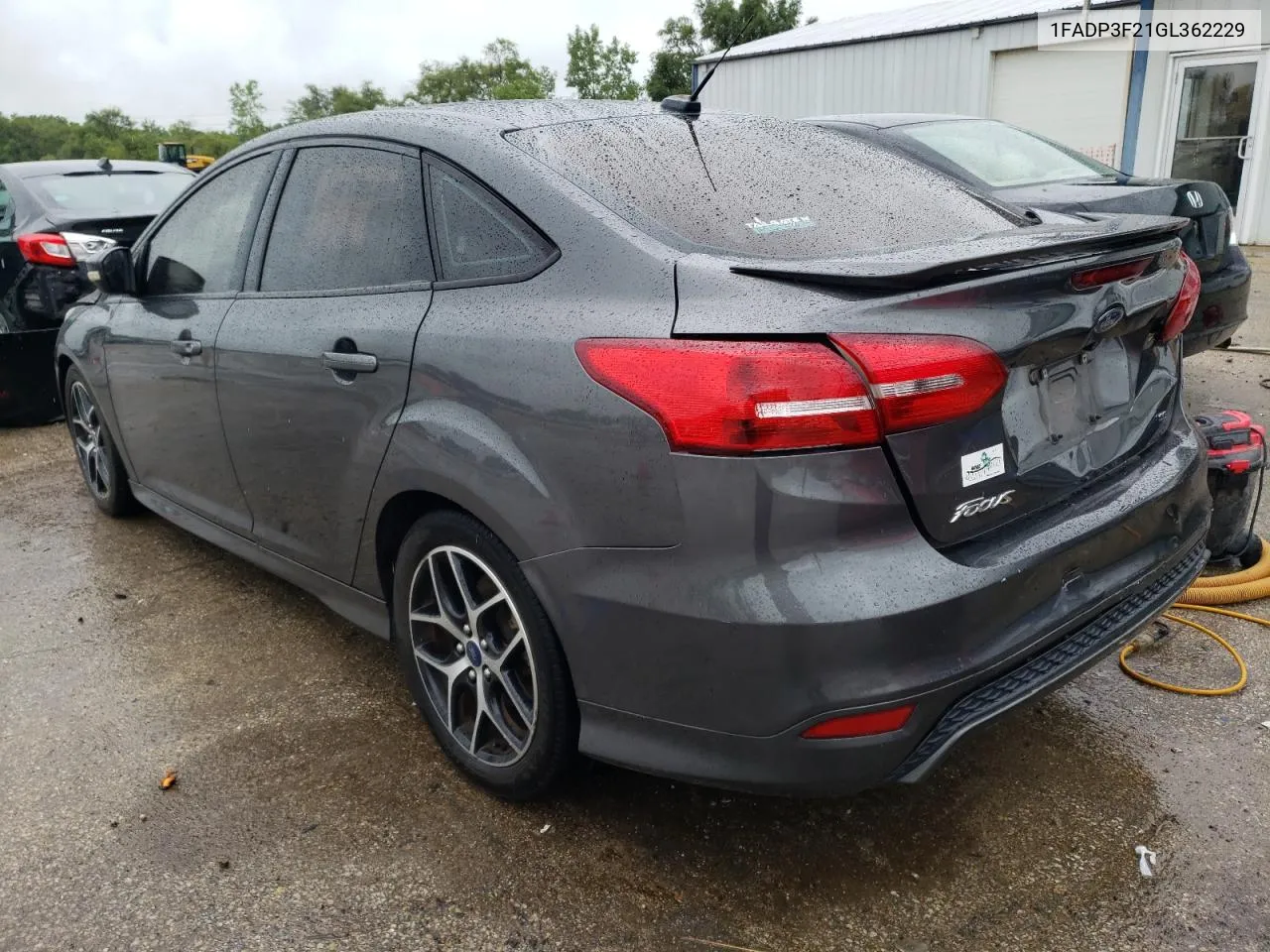 2016 Ford Focus Se VIN: 1FADP3F21GL362229 Lot: 62261374