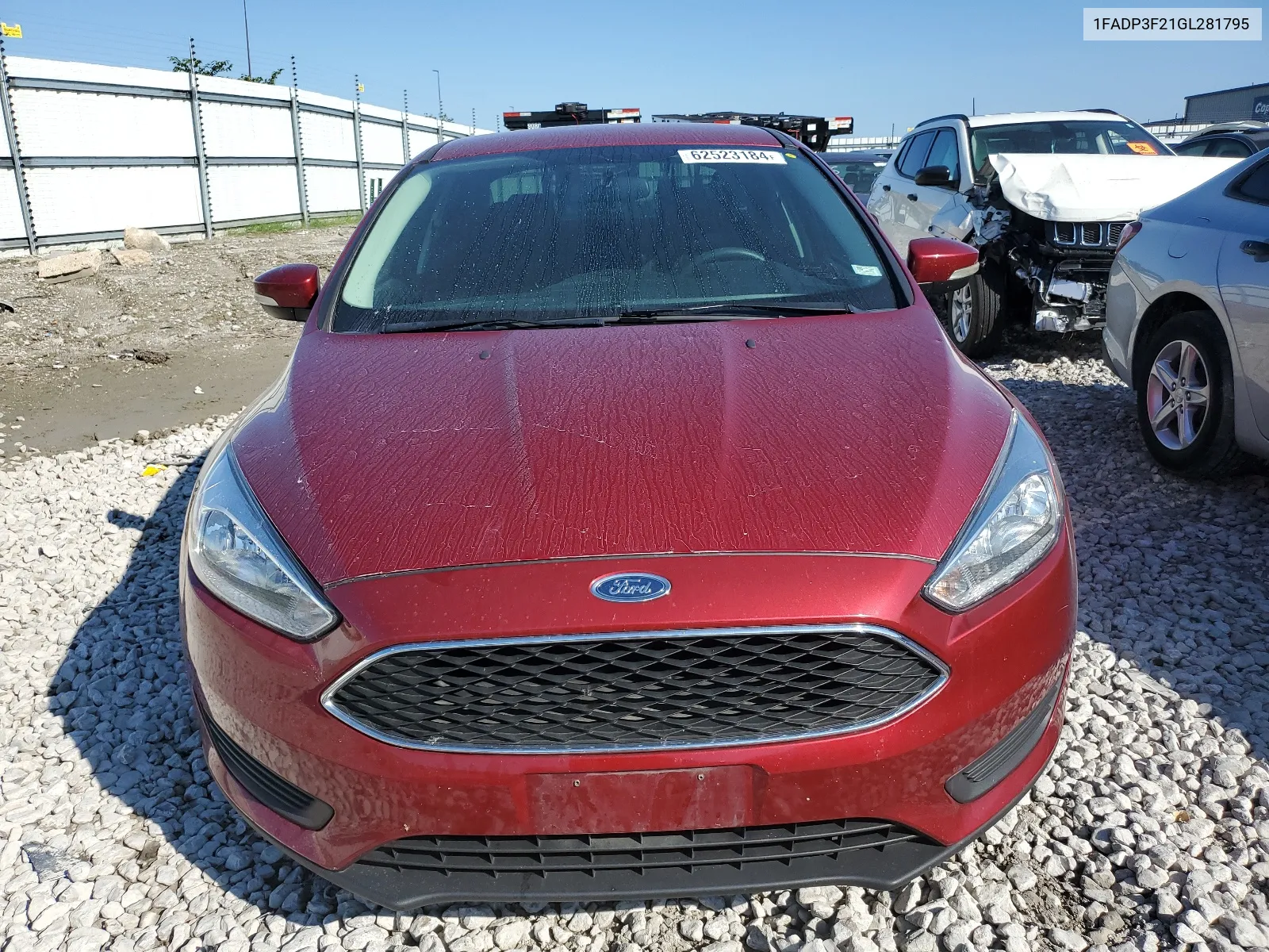 1FADP3F21GL281795 2016 Ford Focus Se