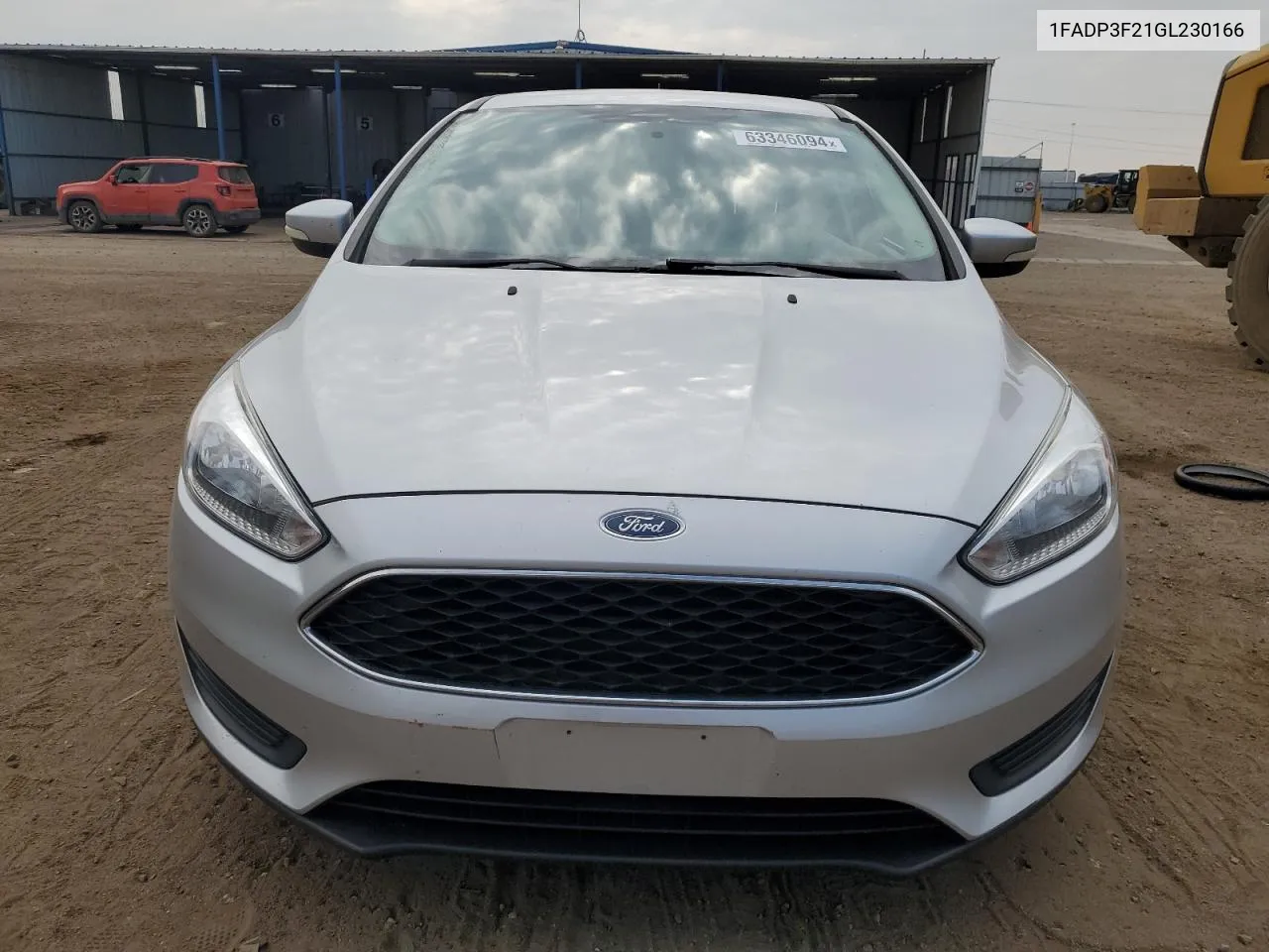 2016 Ford Focus Se VIN: 1FADP3F21GL230166 Lot: 63346094