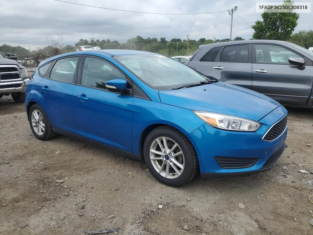 2016 Ford Focus Se VIN: 1FADP3K25GL308518 Lot: 63766794