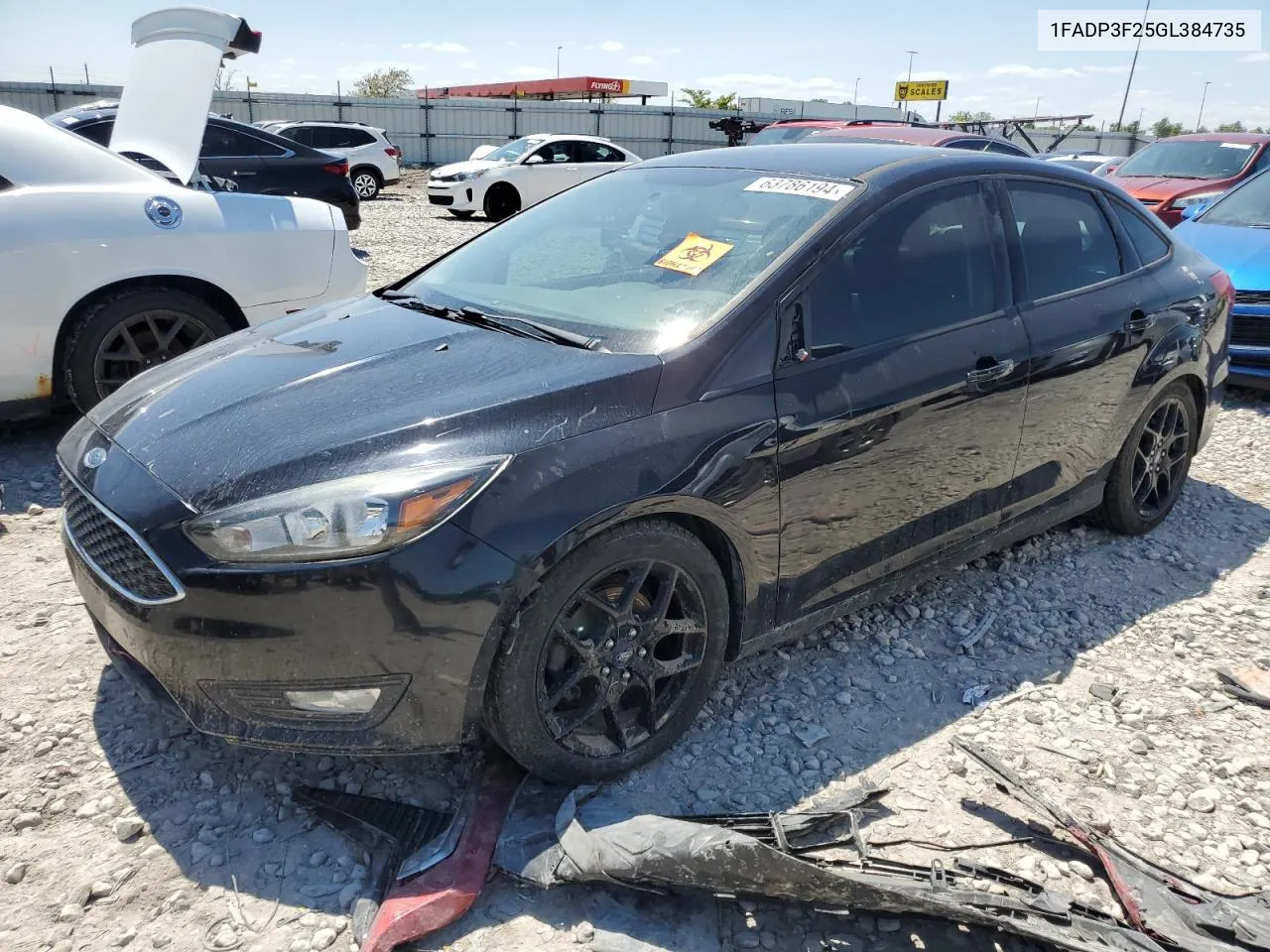 1FADP3F25GL384735 2016 Ford Focus Se