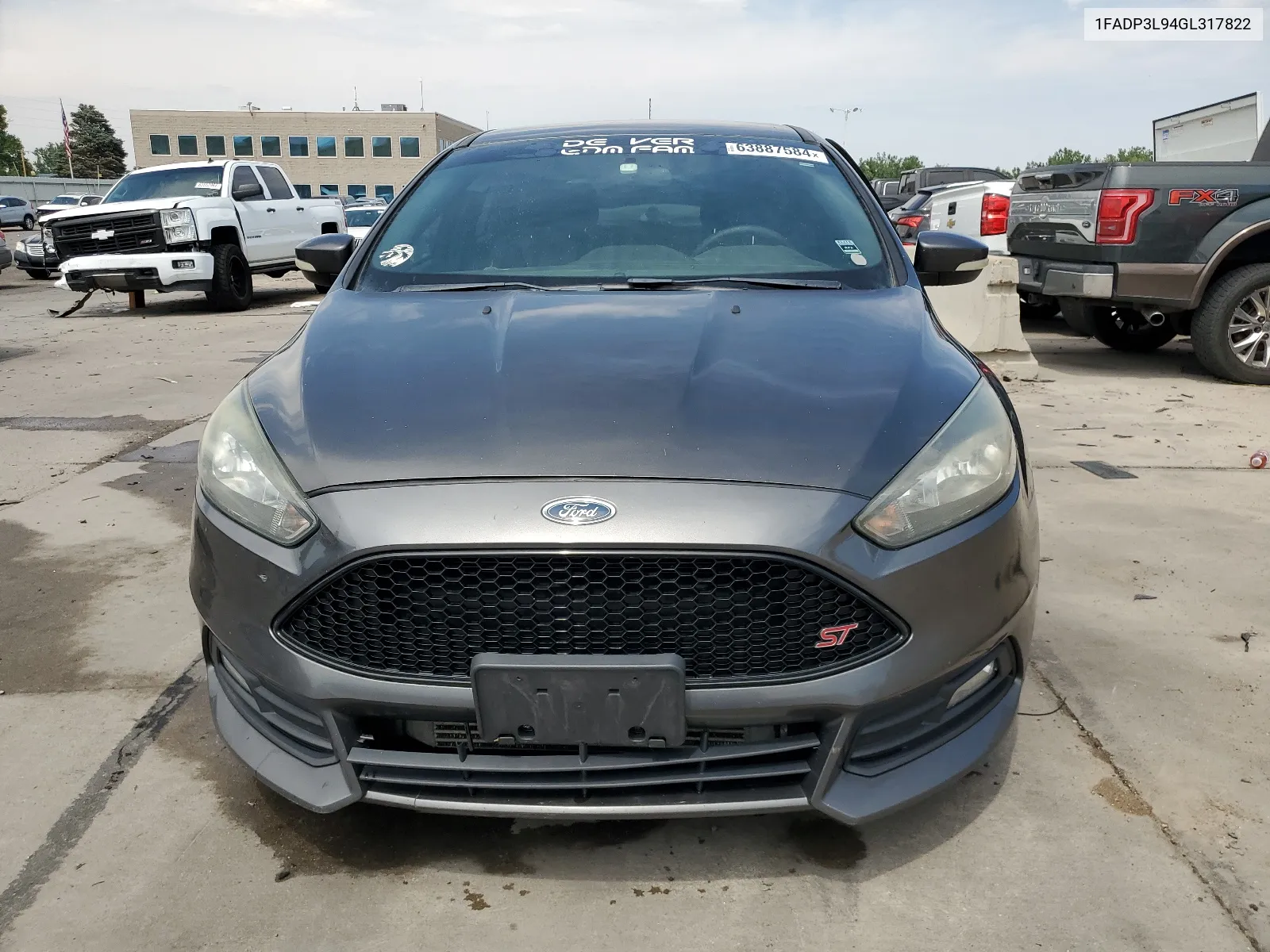 1FADP3L94GL317822 2016 Ford Focus St