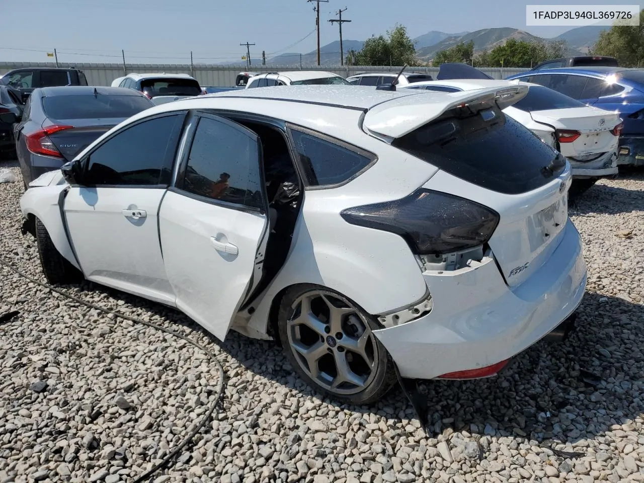 2016 Ford Focus St VIN: 1FADP3L94GL369726 Lot: 64316184