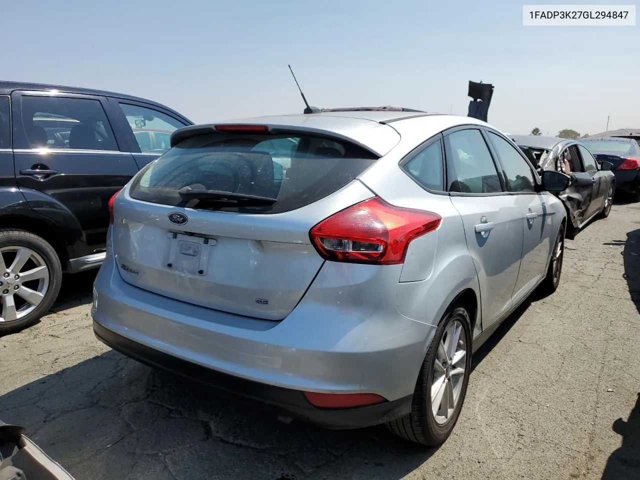 2016 Ford Focus Se VIN: 1FADP3K27GL294847 Lot: 64409624