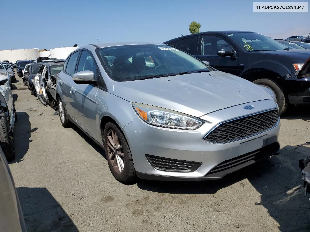 2016 Ford Focus Se VIN: 1FADP3K27GL294847 Lot: 64409624