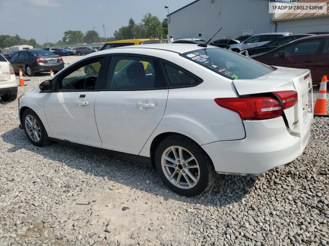 2016 Ford Focus Se VIN: 1FADP3F28GL243898 Lot: 64431524