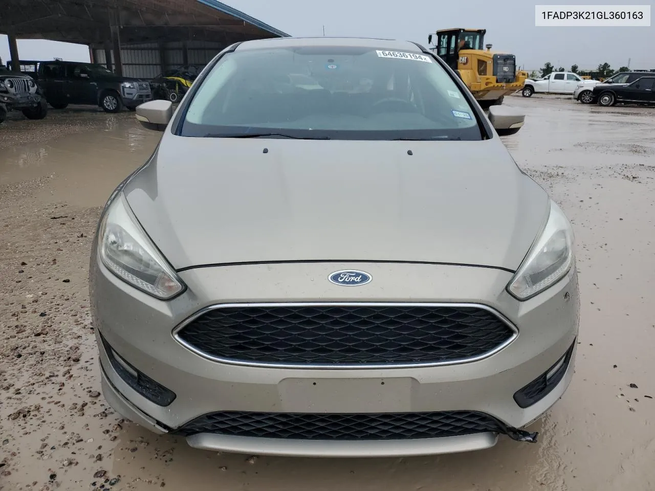 1FADP3K21GL360163 2016 Ford Focus Se