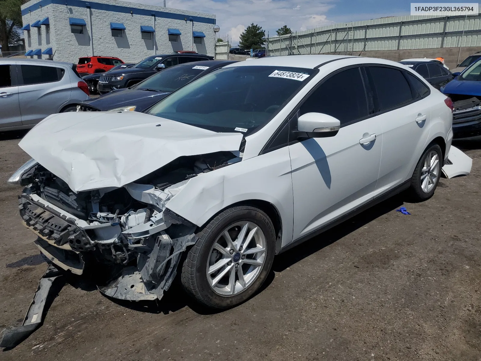 1FADP3F23GL365794 2016 Ford Focus Se