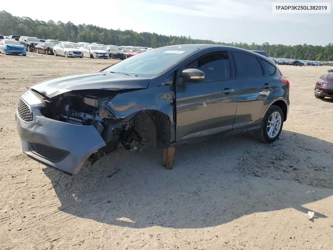 2016 Ford Focus Se VIN: 1FADP3K25GL382019 Lot: 65151224