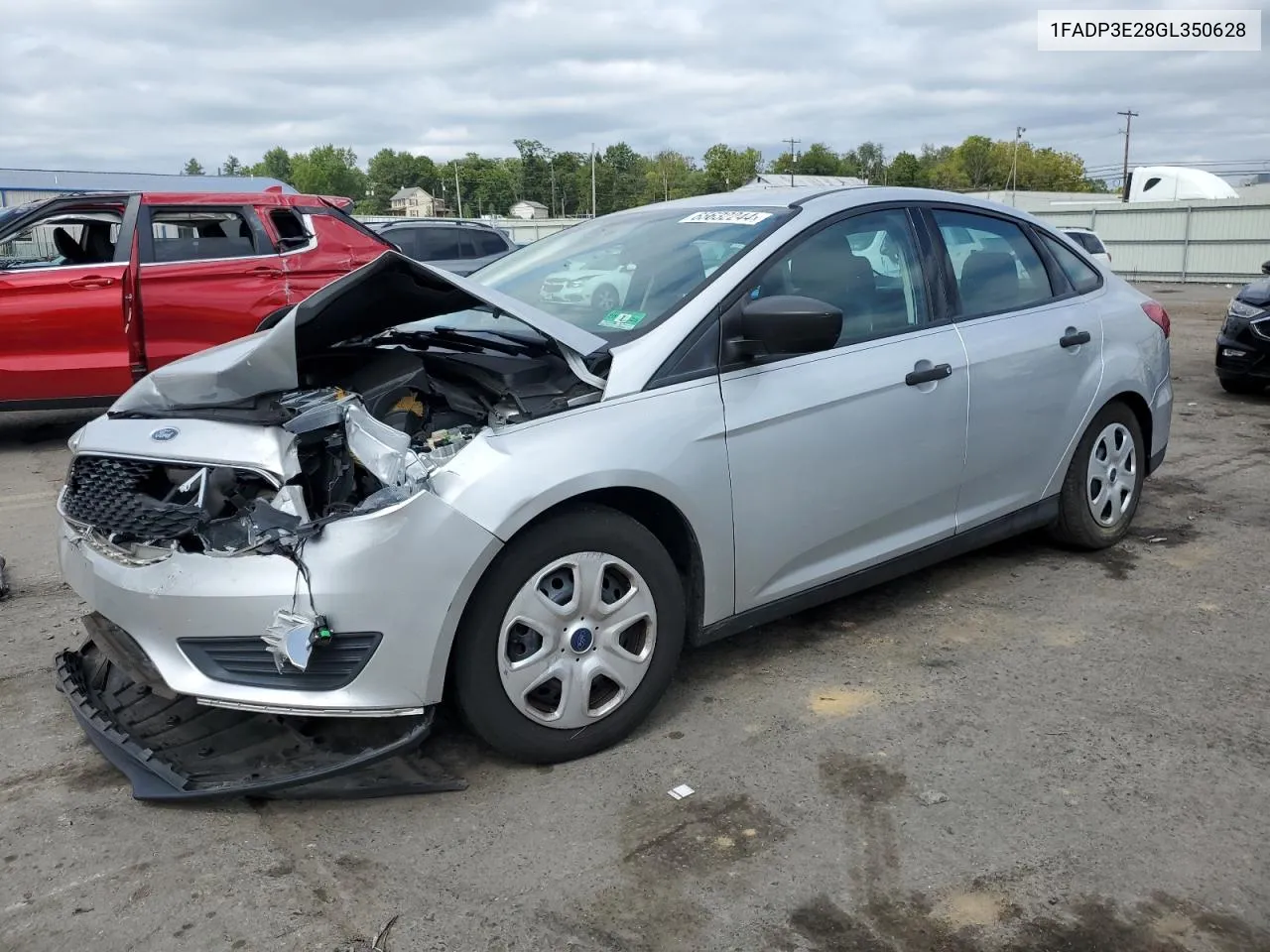 2016 Ford Focus S VIN: 1FADP3E28GL350628 Lot: 65632244