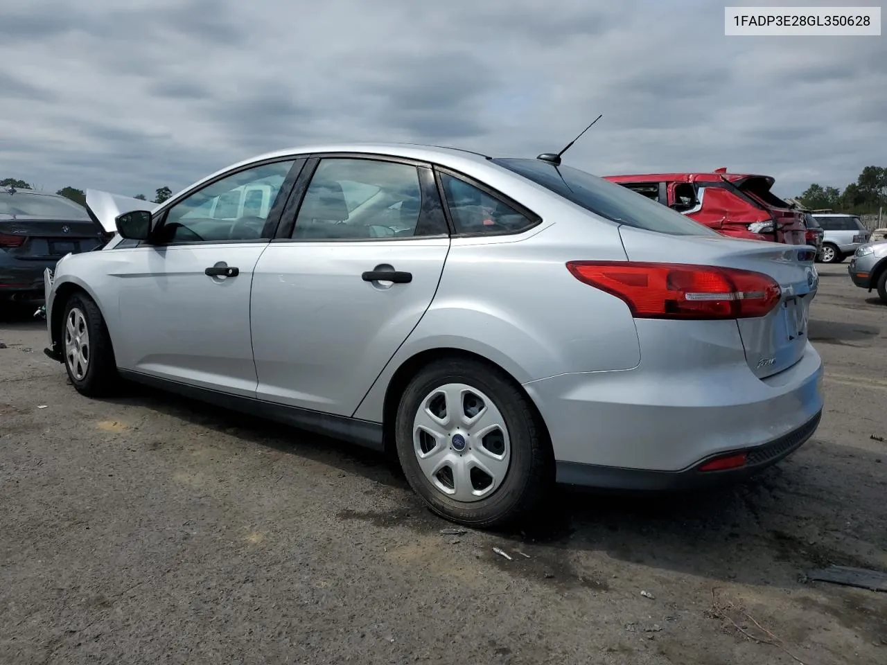 2016 Ford Focus S VIN: 1FADP3E28GL350628 Lot: 65632244