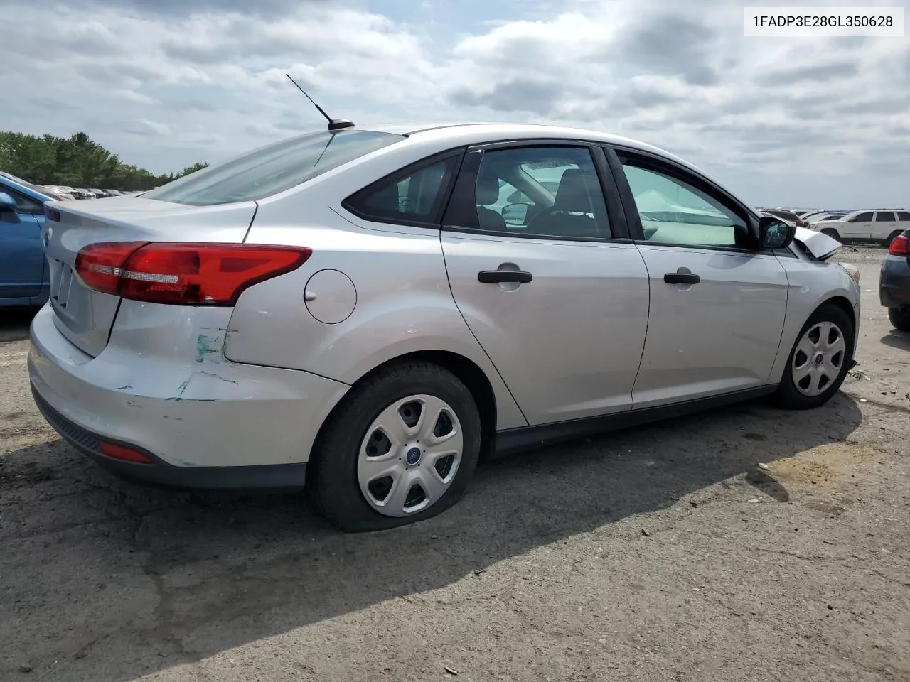 2016 Ford Focus S VIN: 1FADP3E28GL350628 Lot: 65632244