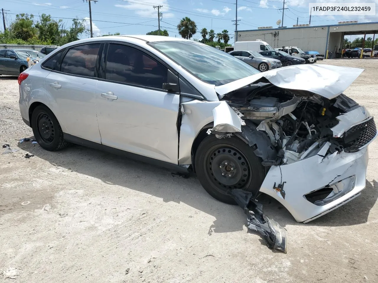 2016 Ford Focus Se VIN: 1FADP3F24GL232459 Lot: 65996044