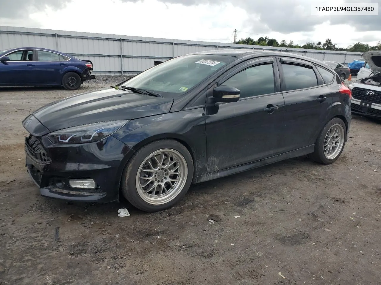 1FADP3L94GL357480 2016 Ford Focus St