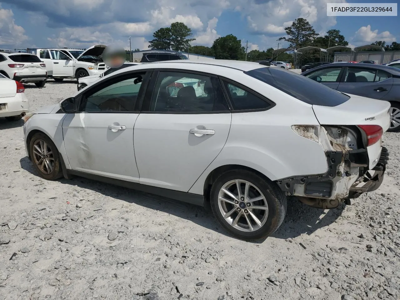 1FADP3F22GL329644 2016 Ford Focus Se