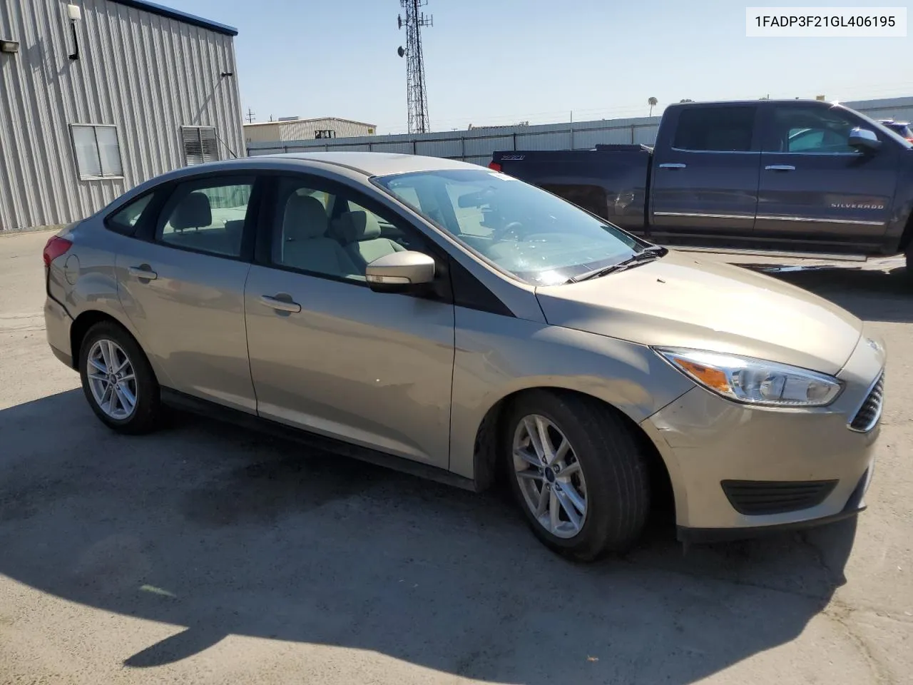 1FADP3F21GL406195 2016 Ford Focus Se