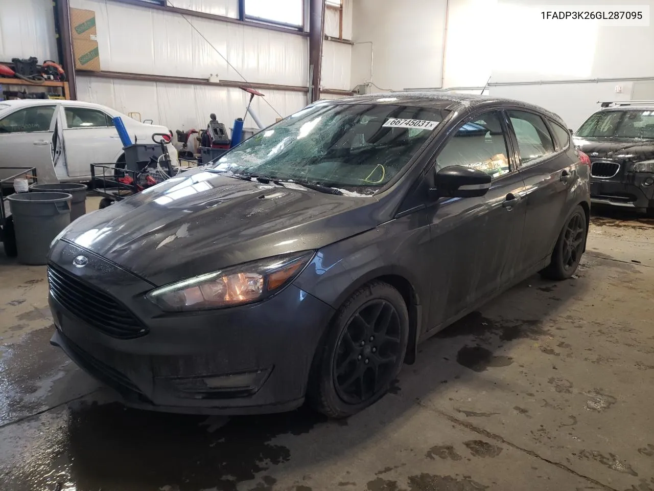 2016 Ford Focus Se VIN: 1FADP3K26GL287095 Lot: 66745031