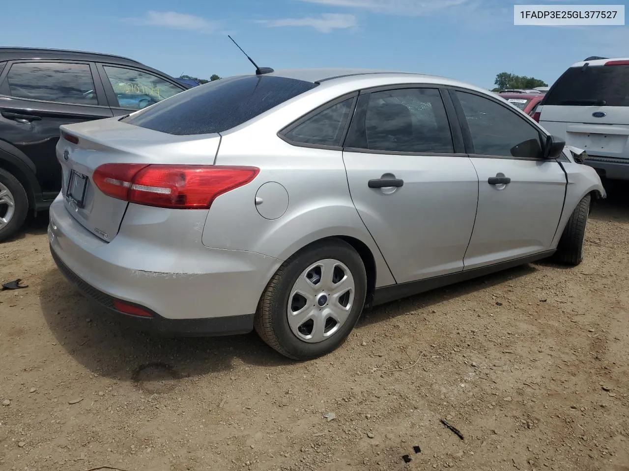 2016 Ford Focus S VIN: 1FADP3E25GL377527 Lot: 66934554