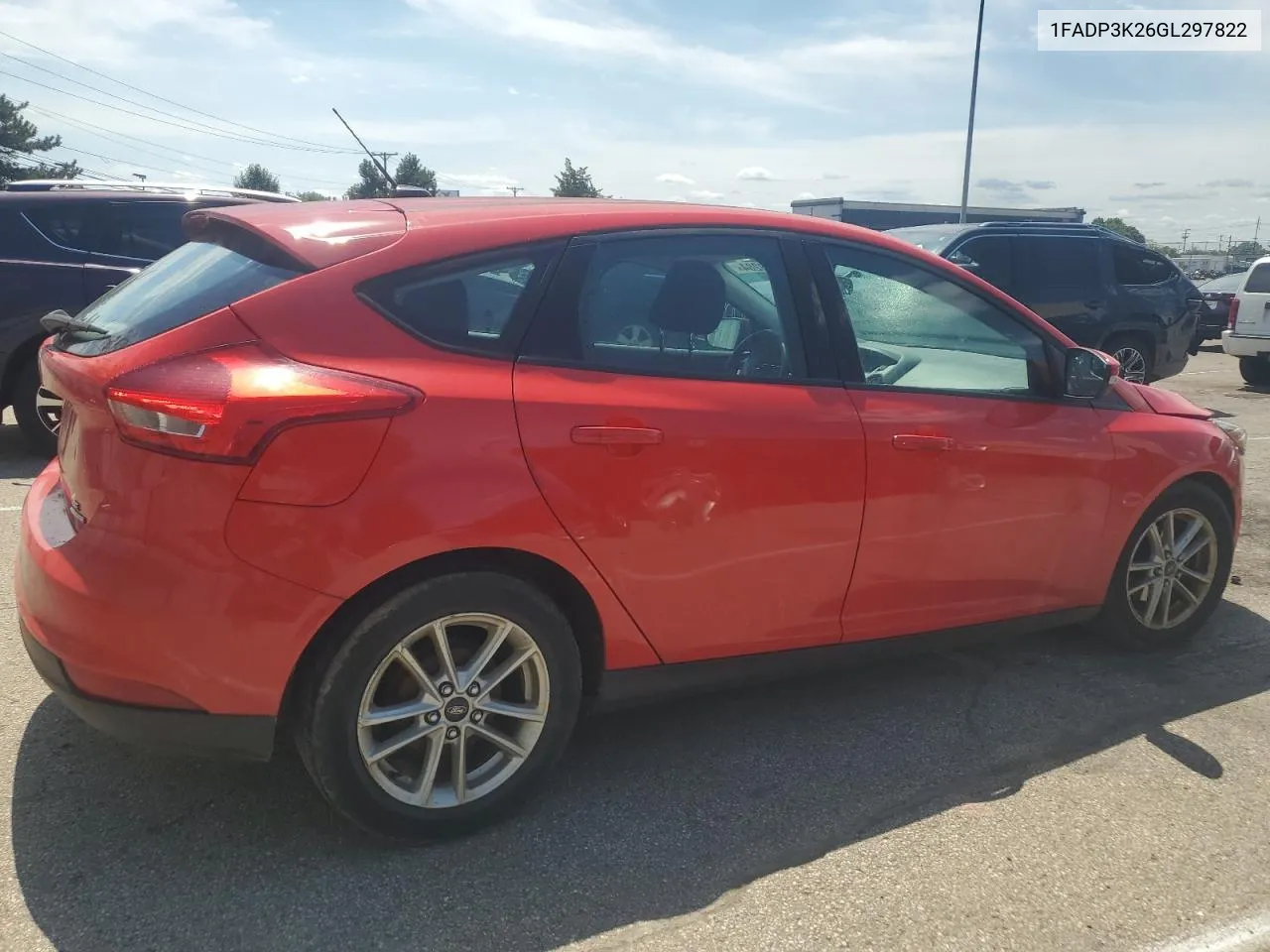 2016 Ford Focus Se VIN: 1FADP3K26GL297822 Lot: 66958284