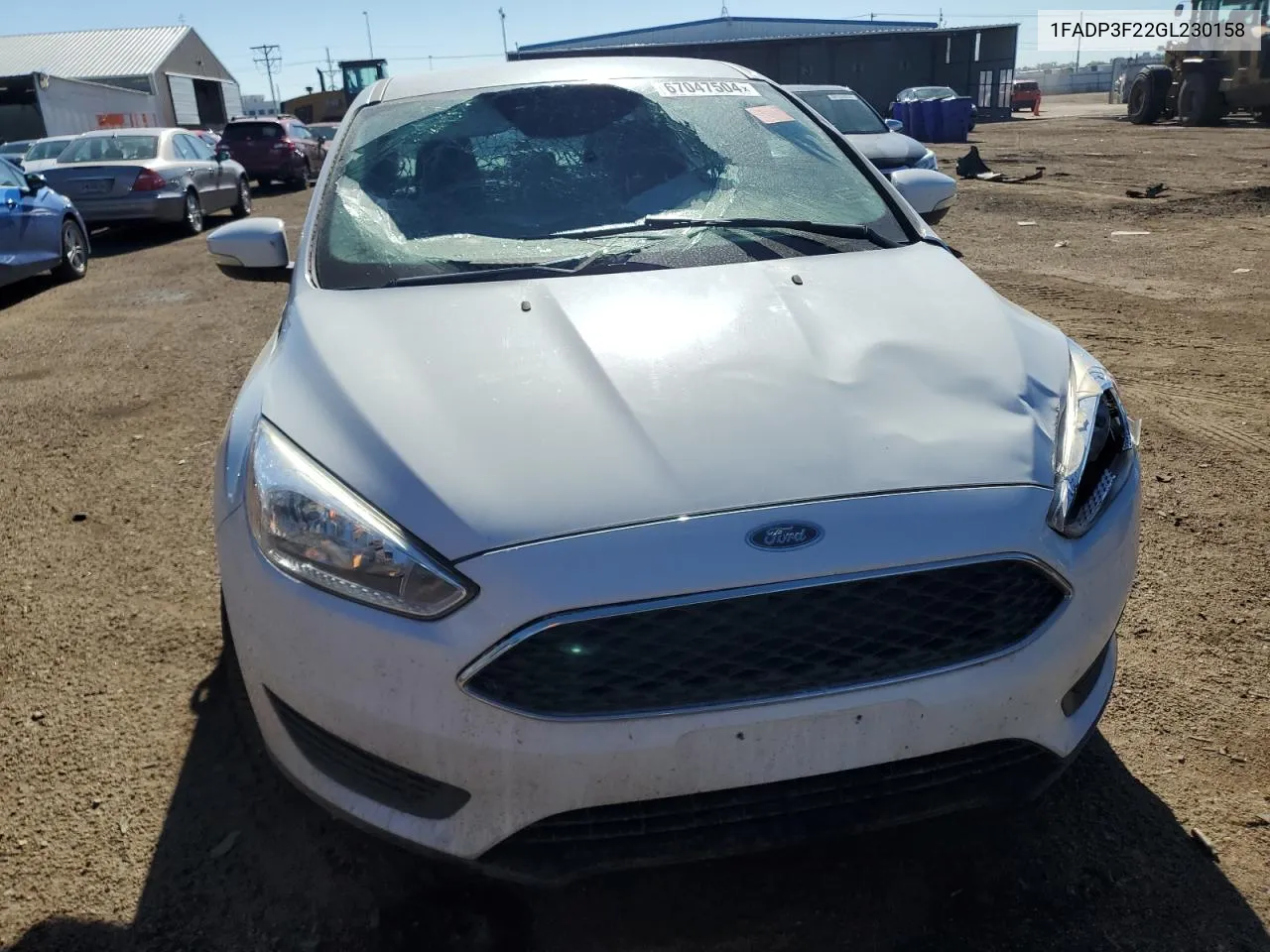 1FADP3F22GL230158 2016 Ford Focus Se