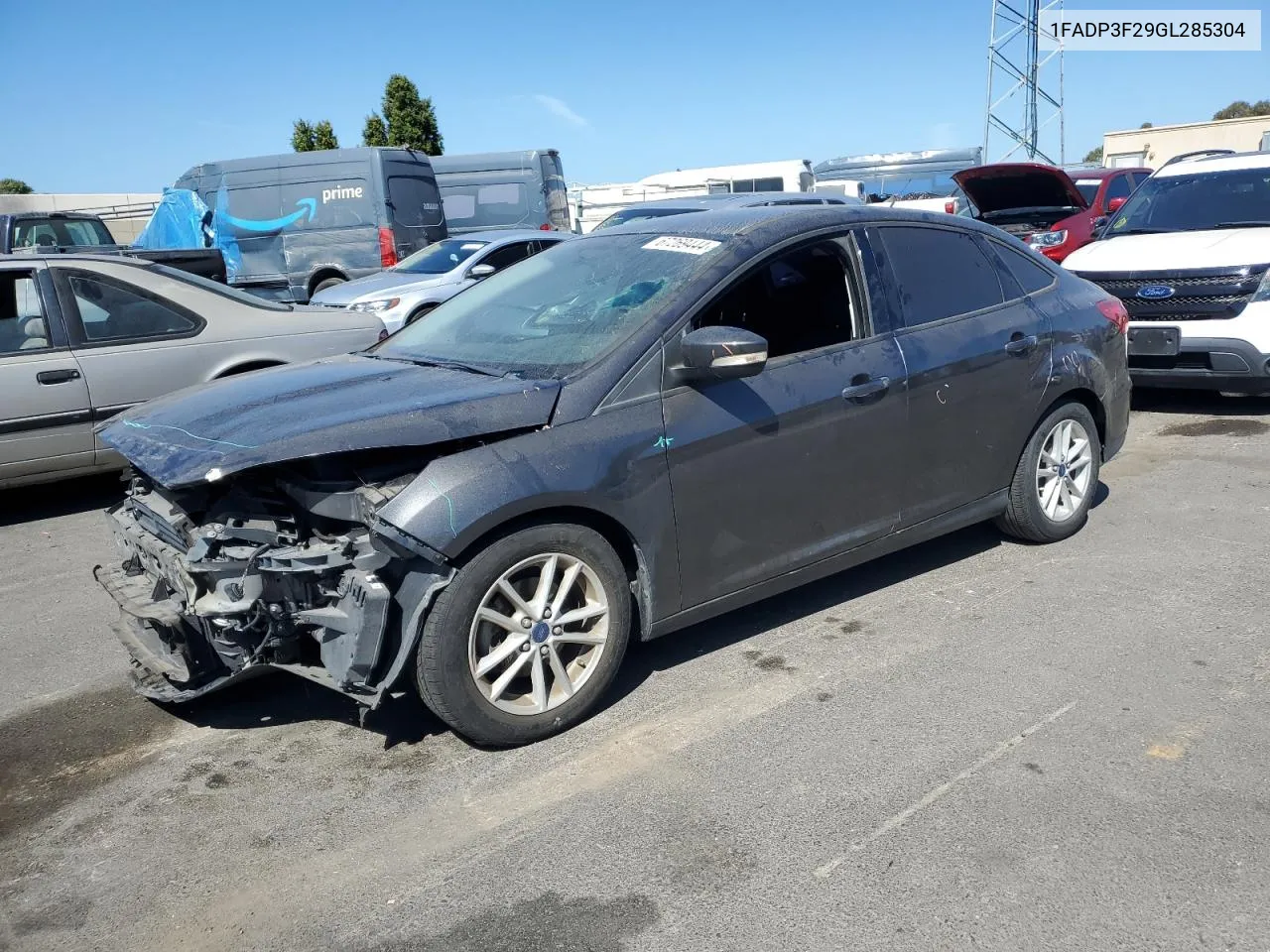 2016 Ford Focus Se VIN: 1FADP3F29GL285304 Lot: 67269444