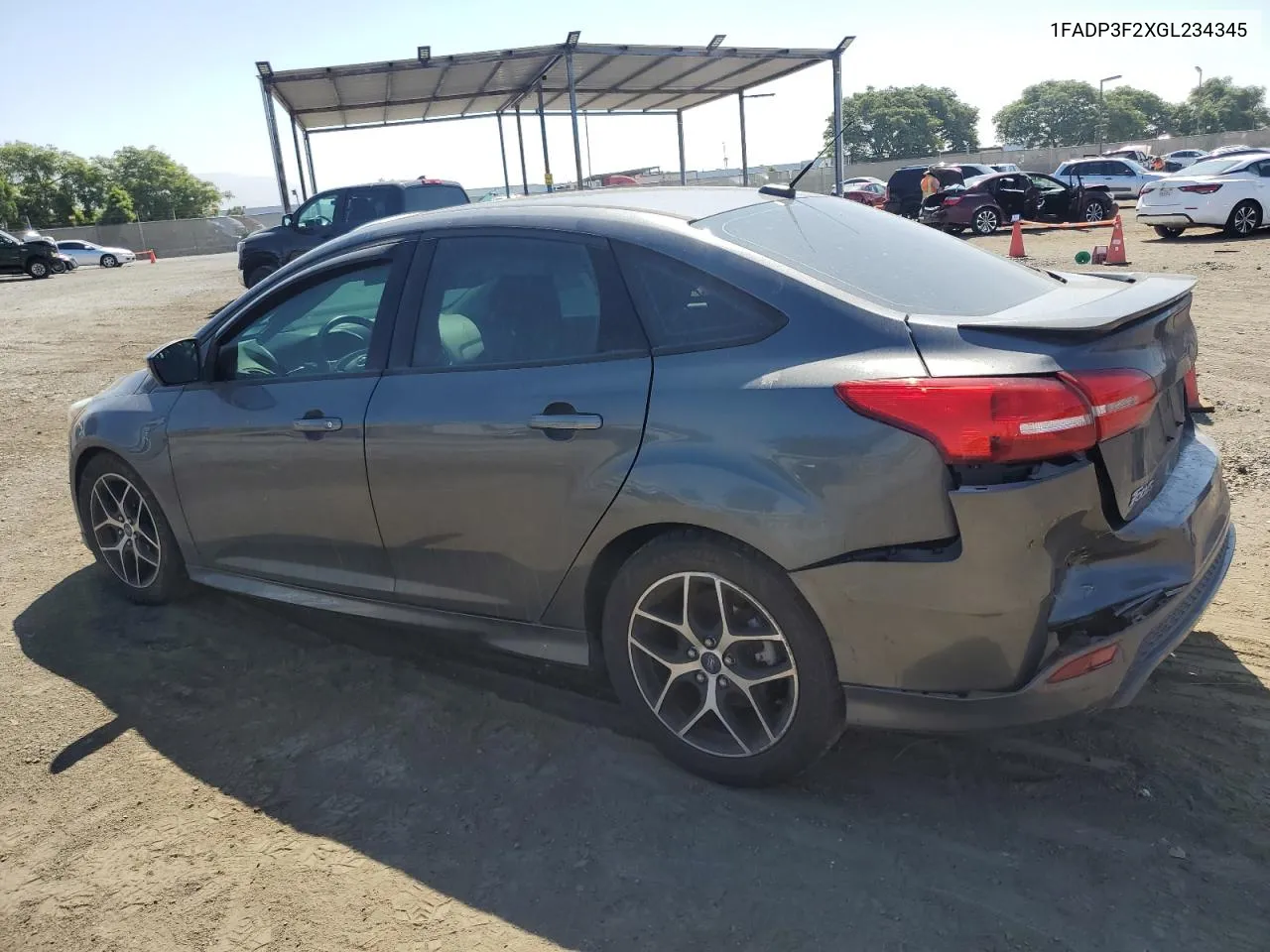 2016 Ford Focus Se VIN: 1FADP3F2XGL234345 Lot: 67367064