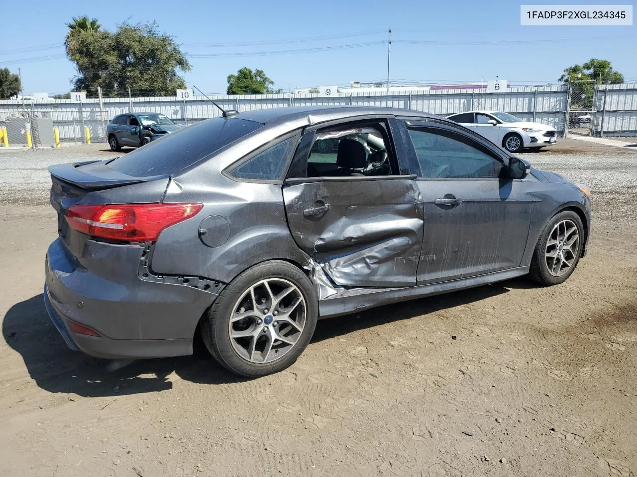 2016 Ford Focus Se VIN: 1FADP3F2XGL234345 Lot: 67367064