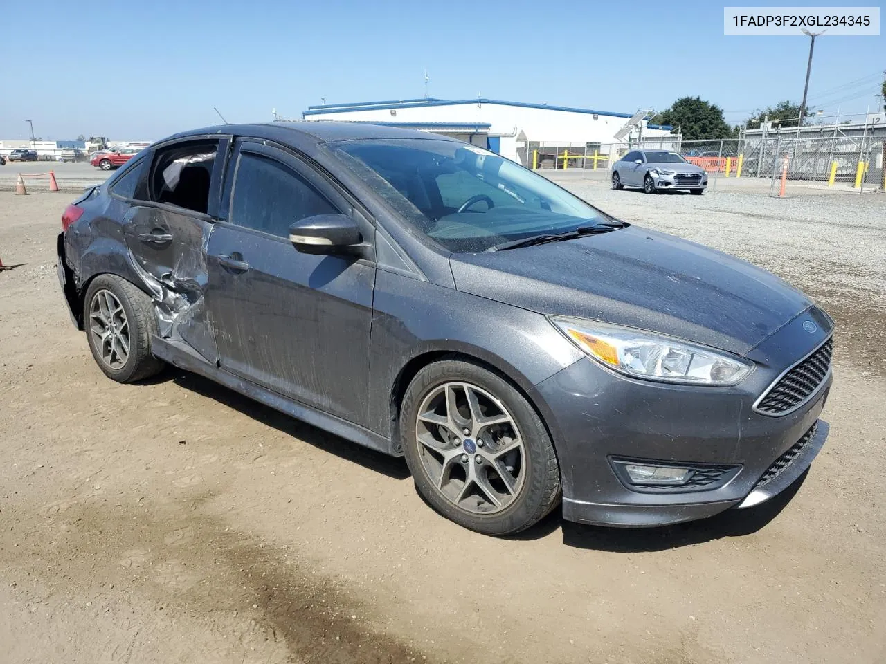 2016 Ford Focus Se VIN: 1FADP3F2XGL234345 Lot: 67367064