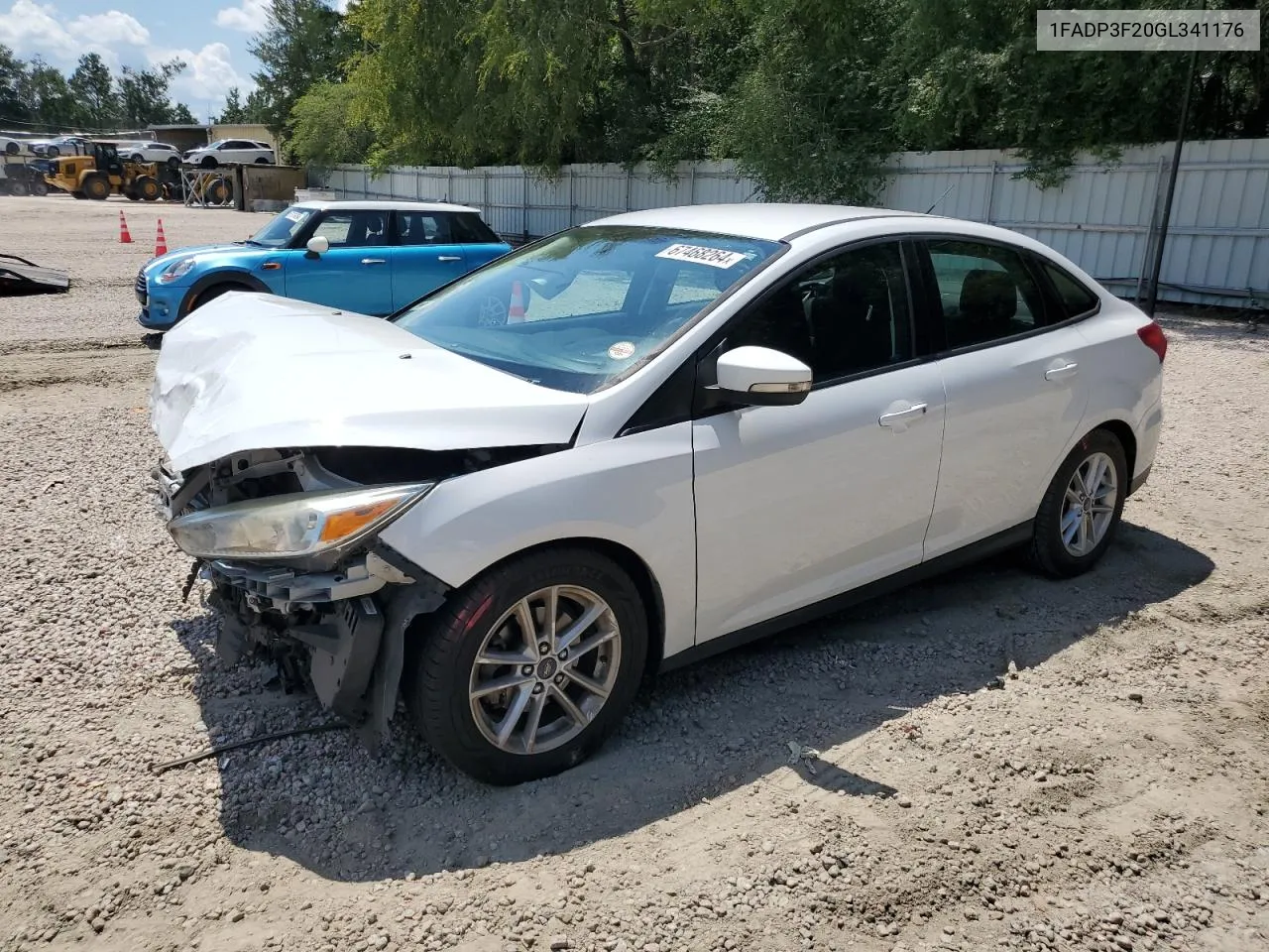 2016 Ford Focus Se VIN: 1FADP3F20GL341176 Lot: 67468264